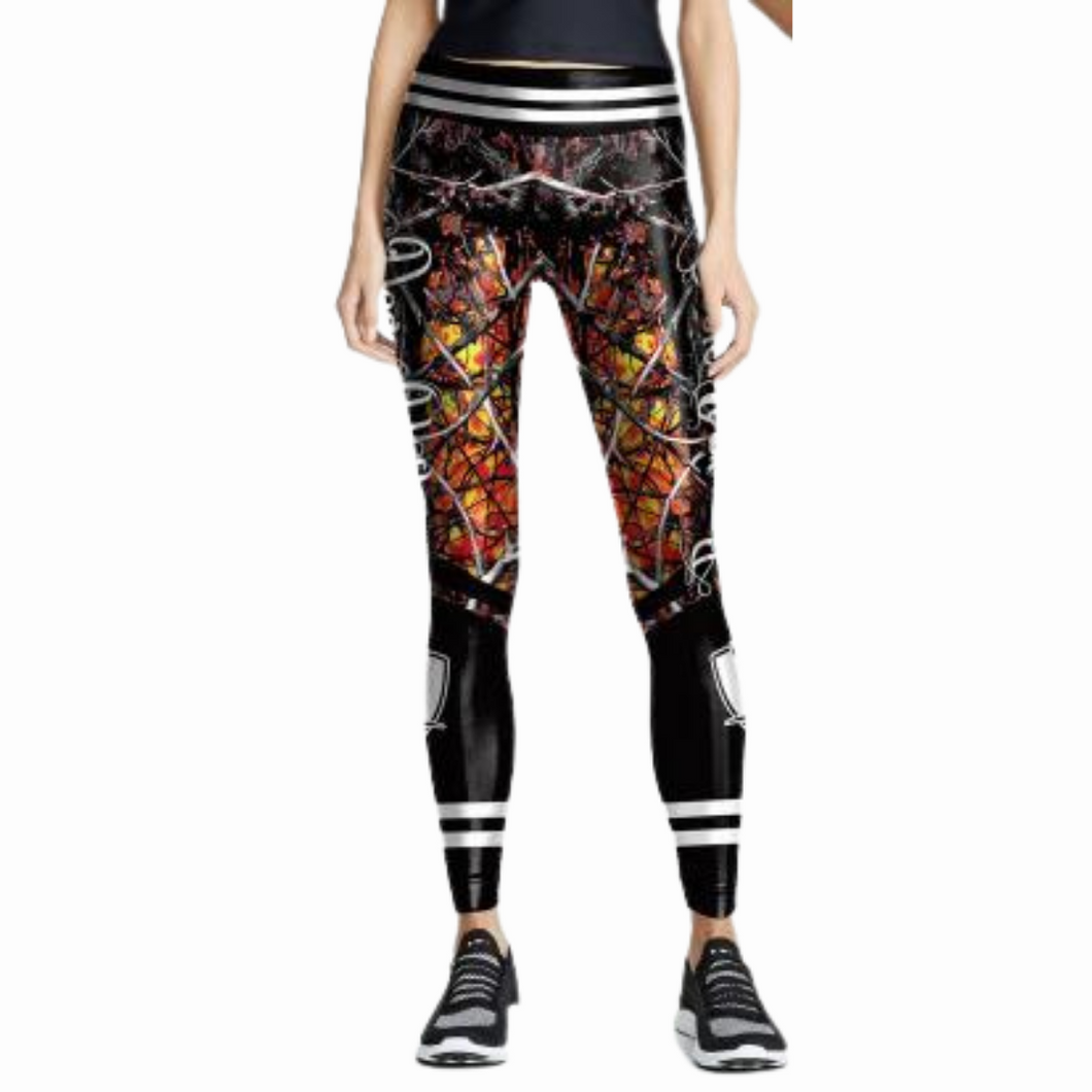 Legging Halloween Burn