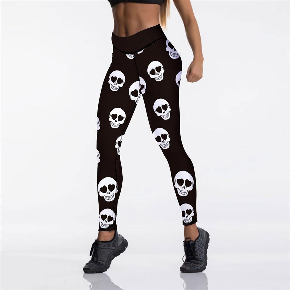 Legging Gothic Skulls 118
