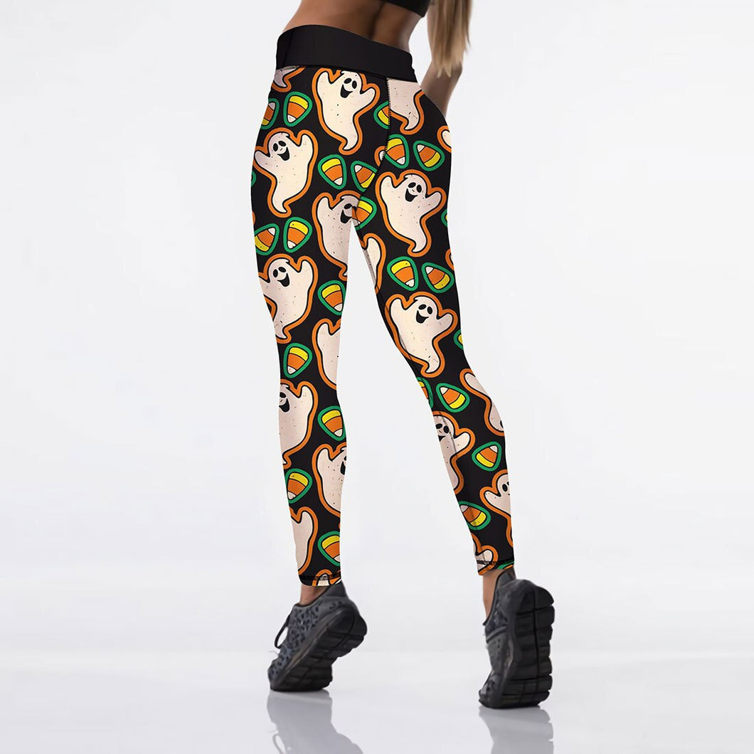 Legging Halloween Ghosts 119